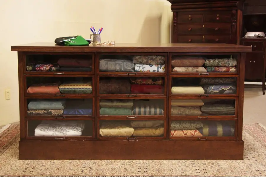 Photo of Art & Crafts Mission Oak Counter Kitchen Island Bar