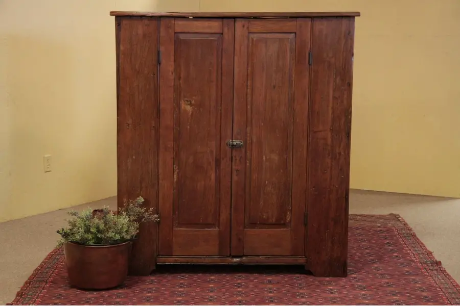 Photo of Primitive Country Antique Jelly Cupboard