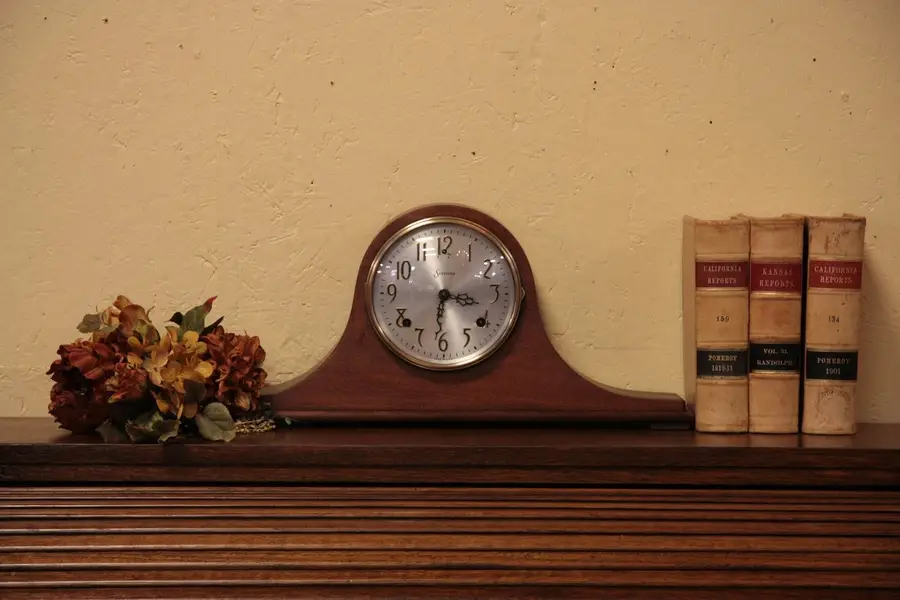 Photo of Sessions Antique Mahogany Mantel Clock
