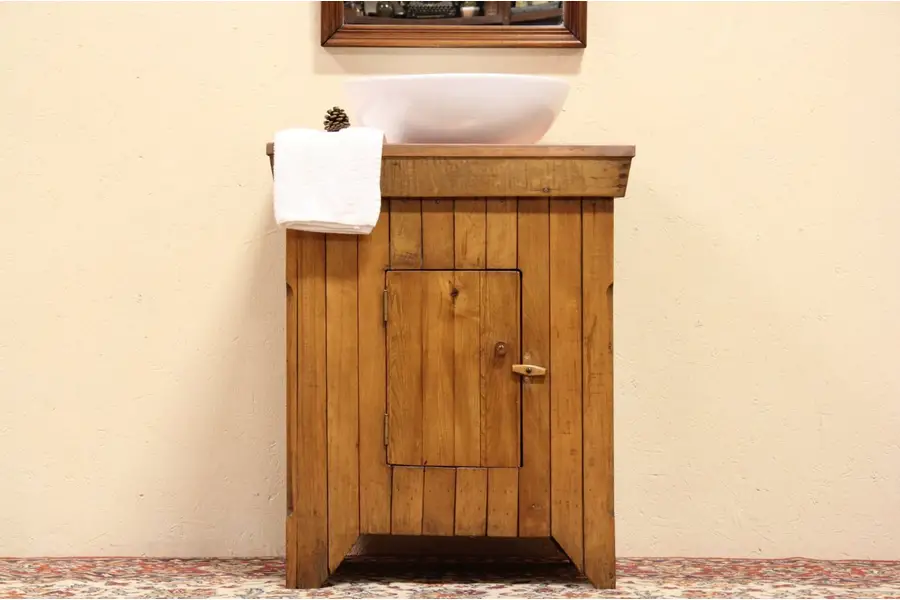 Photo of Antique Dry Sink, Bar, or Vanity Sink