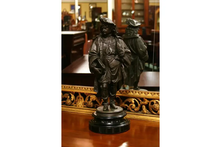 Photo of Victorian Statue of a Cavalier Gentleman