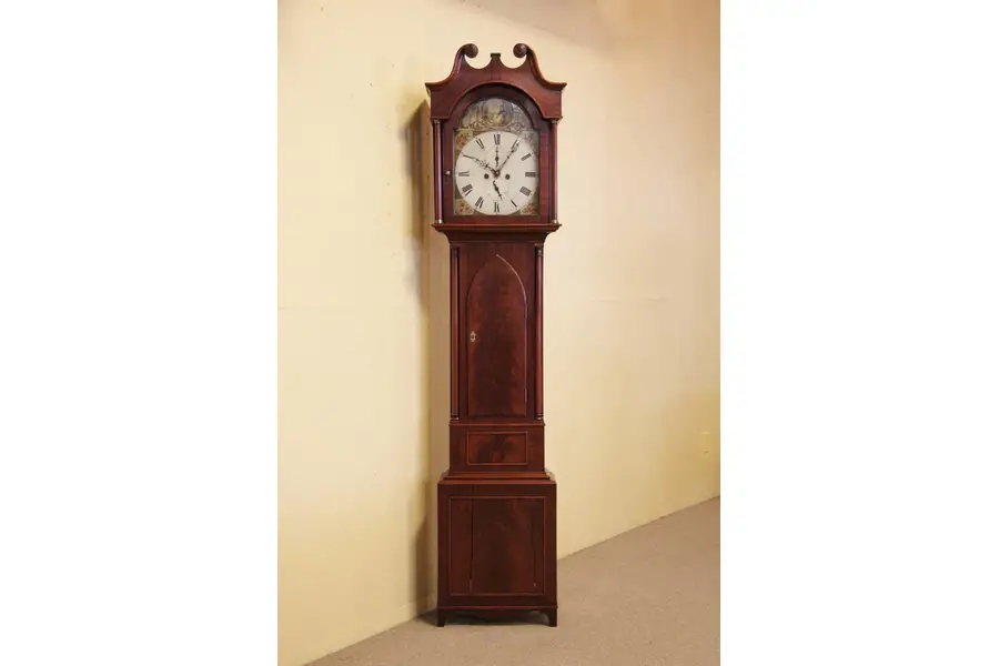 Photo of Georgian Scottish 1820 Tall Case Grandfather Clock