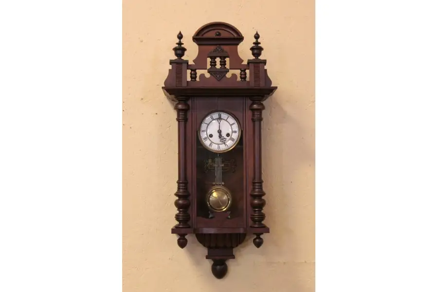 Photo of Gustave Becker Vienna Regulator Antique Clock
