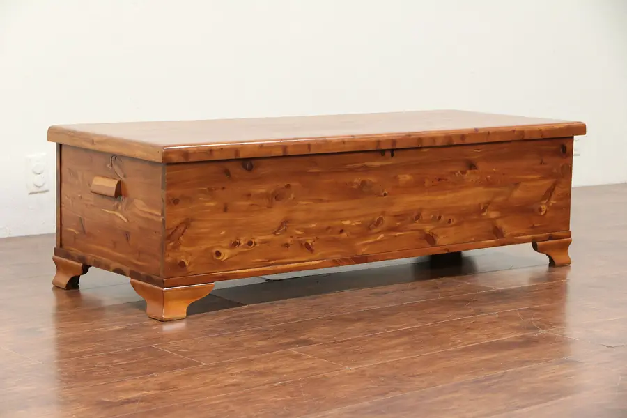 Photo of Cedar Vintage Chest, Trunk, Bed or Window Bench
