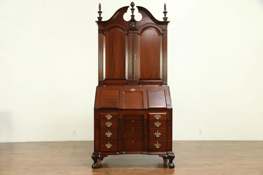 Photo of Traditional Georgian Secretary Desk, Colonial, Milwaukee Downer College