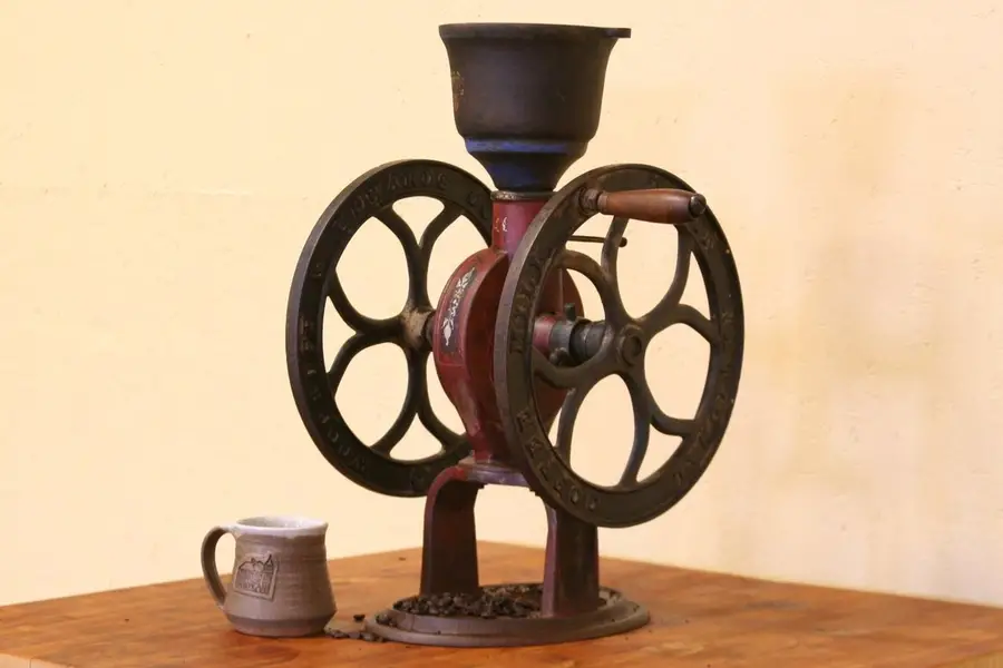 Photo of Elgin National Coffee Mill Antique Grinder