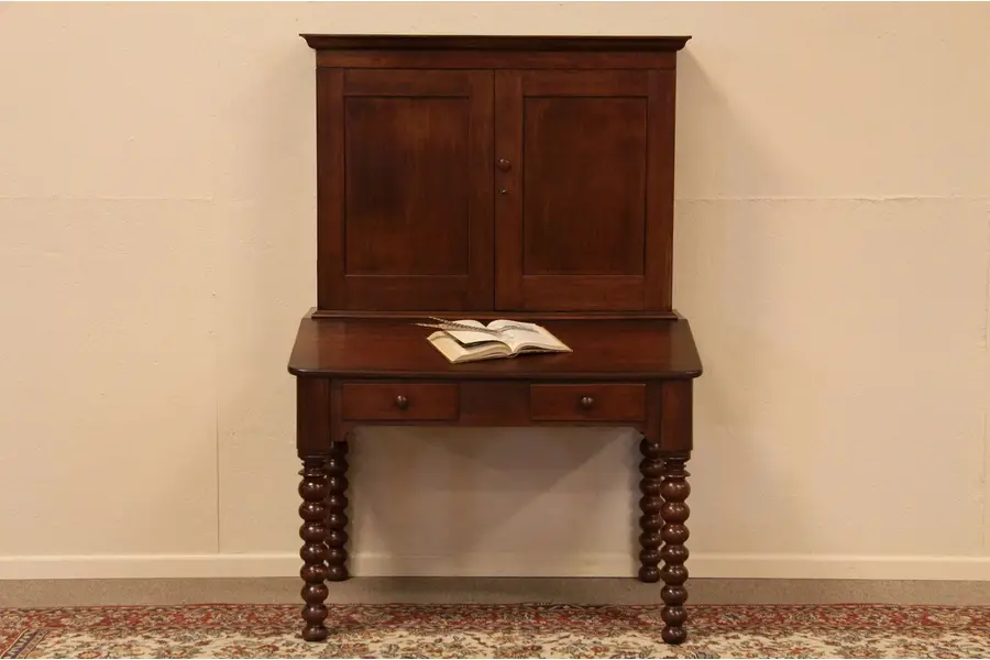 Photo of Victorian Antique Postmaster or Railroad Desk