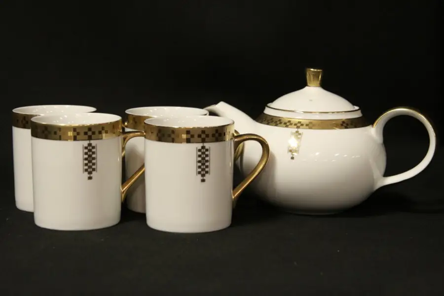 Photo of Tiffany Frank Lloyd Wright Imperial China Tea Set