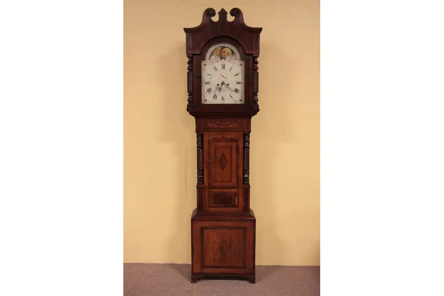 Photo of Welsh 1790's Grandfather Clock, Jones of Pwllheli