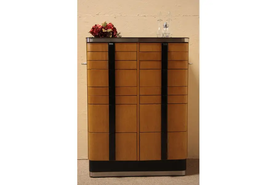 Photo of Art Deco Midcentury 16 Drawer Dental Cabinet