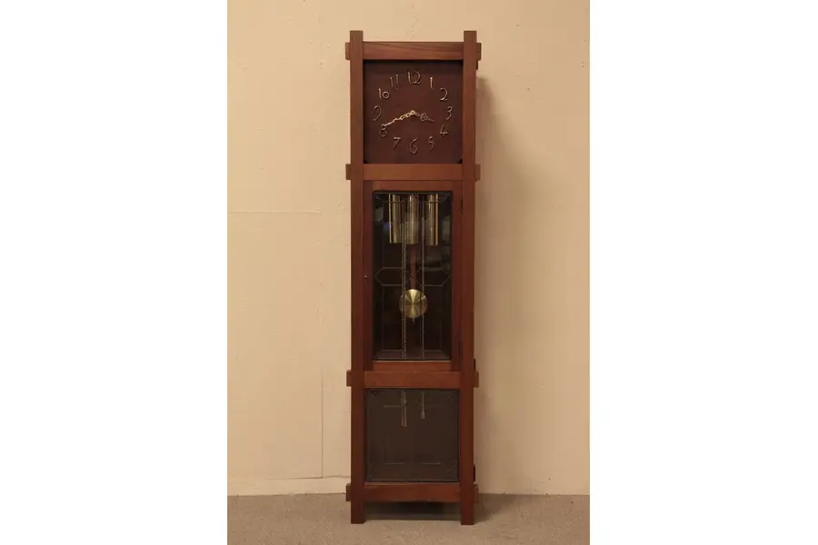 Photo of Mission Arts & Crafts Tall Case Grandfather Clock