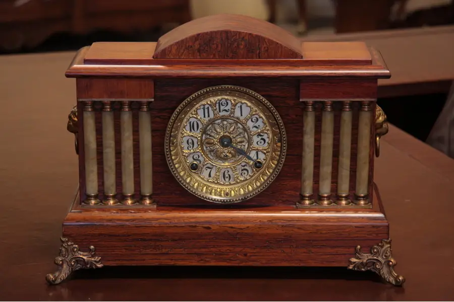 Photo of Seth Thomas Victorian Pat. 1880 Pillar Clock