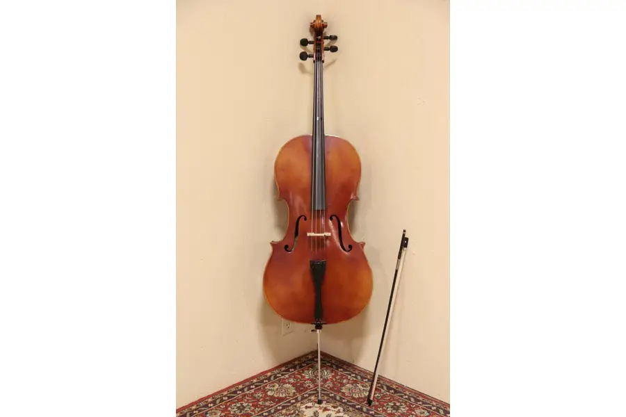 Photo of German Full Size Vintage Student Cello Instrument