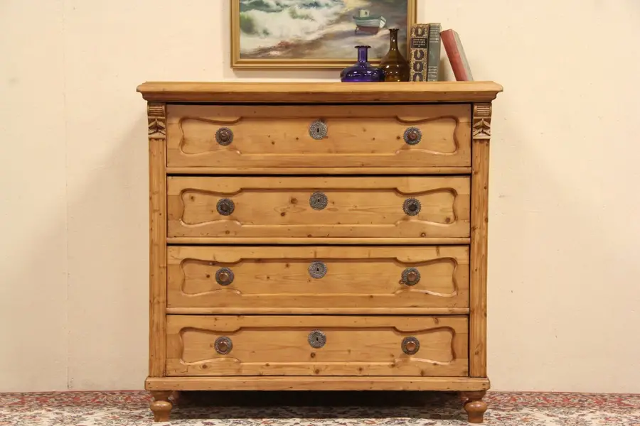bohemian tall dresser The Trapper's Chest - Tall Dresser - Home Storage - Drawers - Rustic Modern - Boho - Handmade in USA