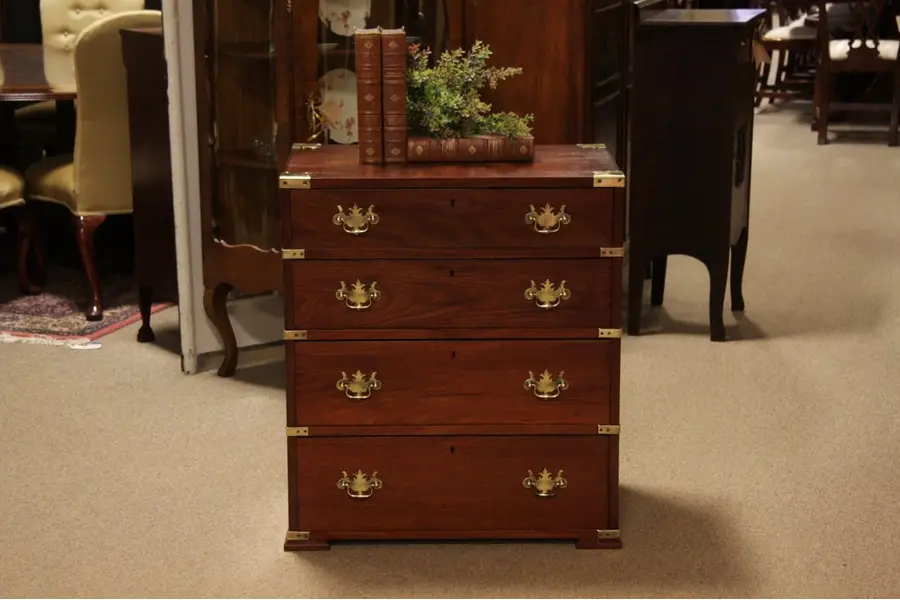 Photo of Mahogany Handmade Campaign Chest