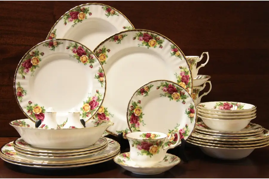 Photo of Royal Albert Old Country Roses Bone China Set