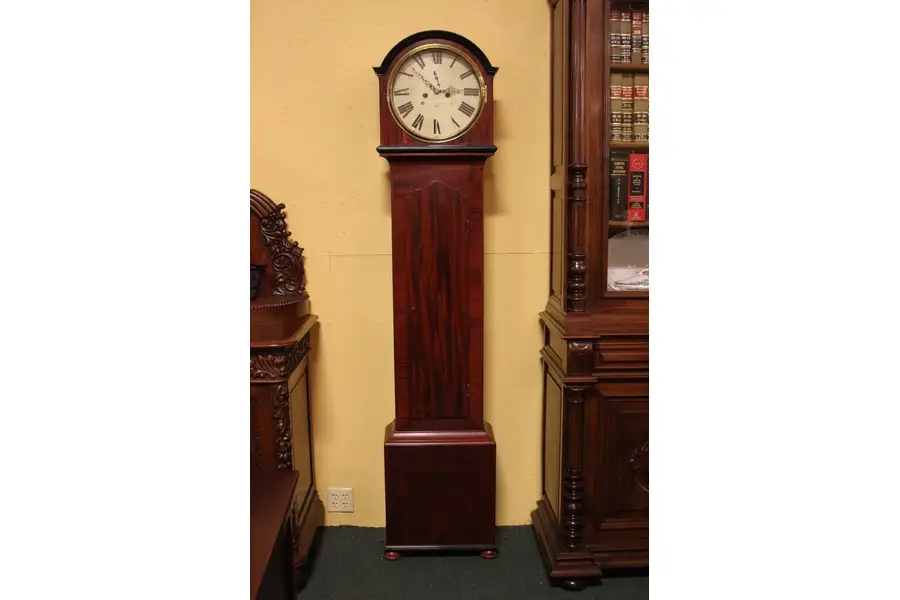 Photo of Scottish Grandfather Tall Case Clock, Early 1800's