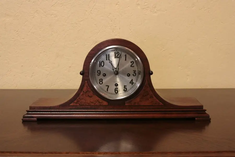 Photo of Herschede Antique Westminster Mantel Clock
