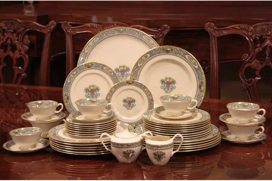 Photo of Set of Lenox Autumn China, 45 pc, Serving Pieces
