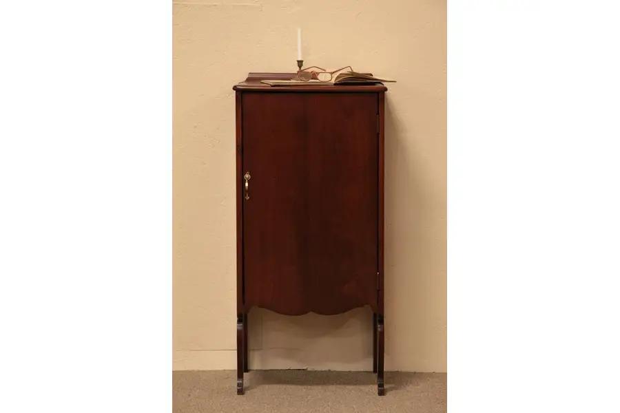 Photo of Antique Sheet Music Cabinet