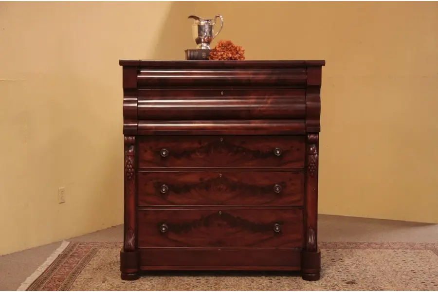 Photo of Scottish Victorian Tall Chest or Dresser
