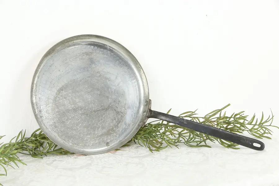 Photo of Copper Hammered Crepe or Sautee Pan, Cordon Blue France