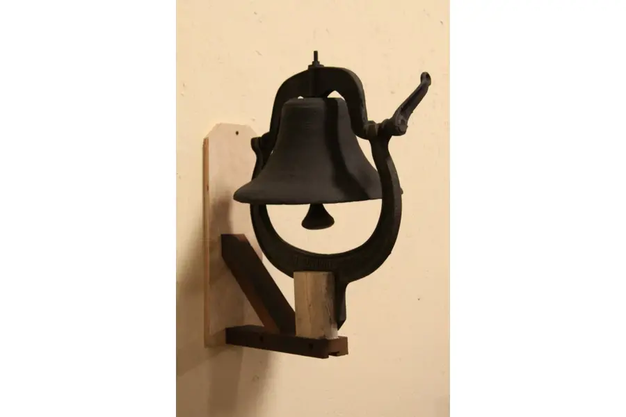 Photo of Crystal 1886 No. 1 Iron School or Firehouse Bell