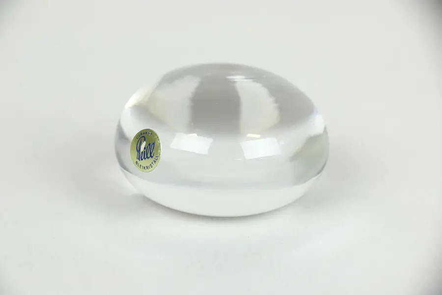 Photo of Doorknob Shaped Blown Crystal Paperweight, Hallmark