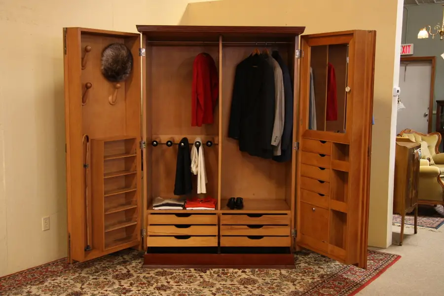 Photo of Art Deco Fitted Closet Armoire