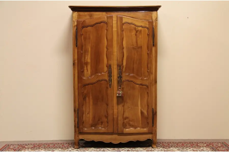 Photo of Louis XIV Country French Cherry Armoire