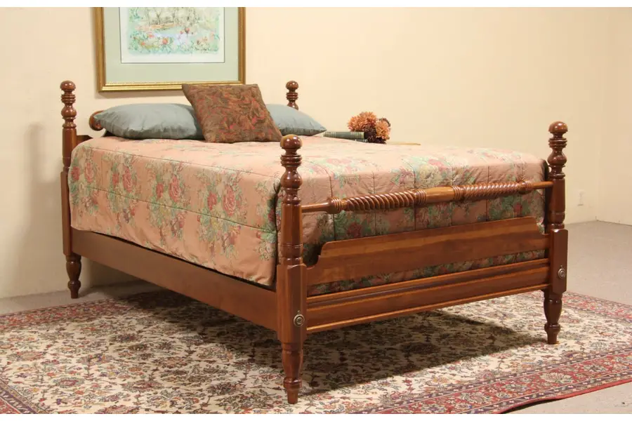 Photo of Willett Traditional Cherry Vintage Full Size Bed