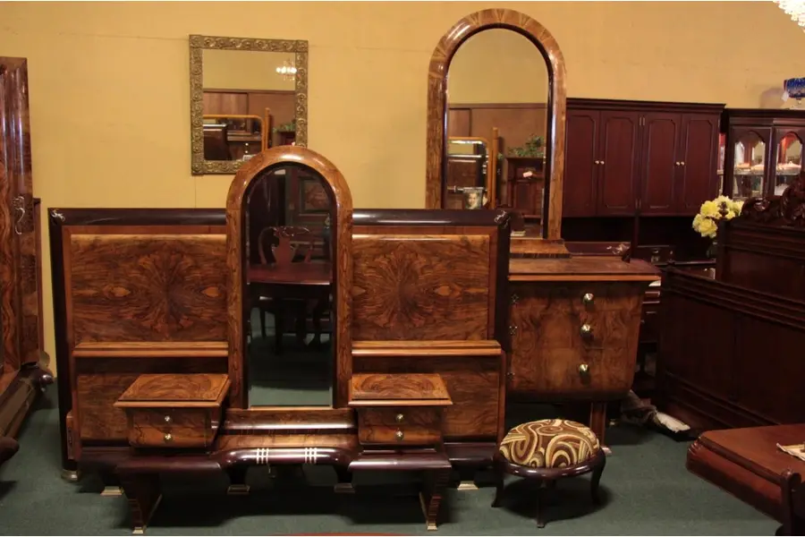 Photo of Art Deco King Size Bed Only