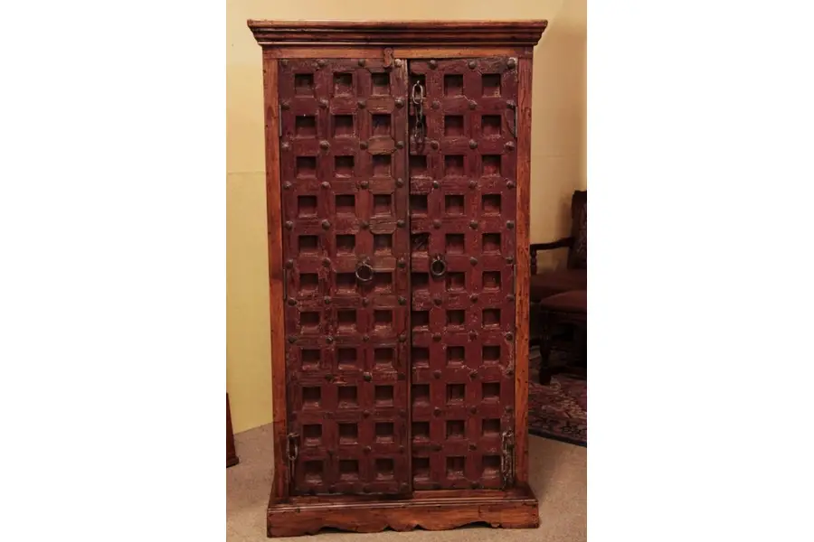 Photo of Cabinet Made with Java Temple Doors