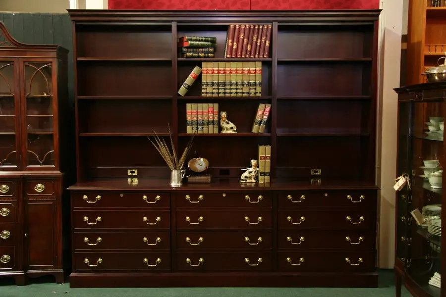 Photo of Councill 7'8" Credenza Lateral File Bookcase