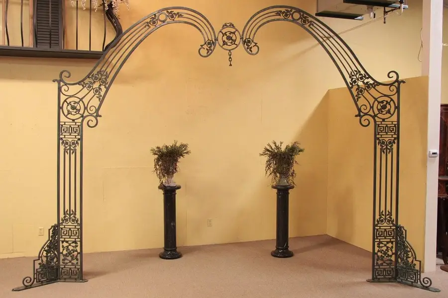 Photo of Wrought Iron 16' x 10' Arch or Gateway