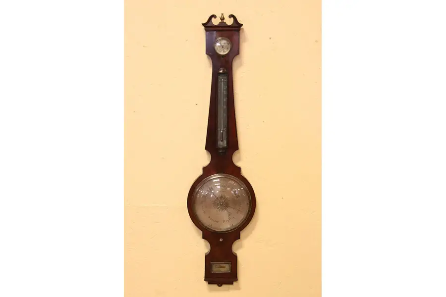 Photo of Birmingham Antique Barometer & Thermometer