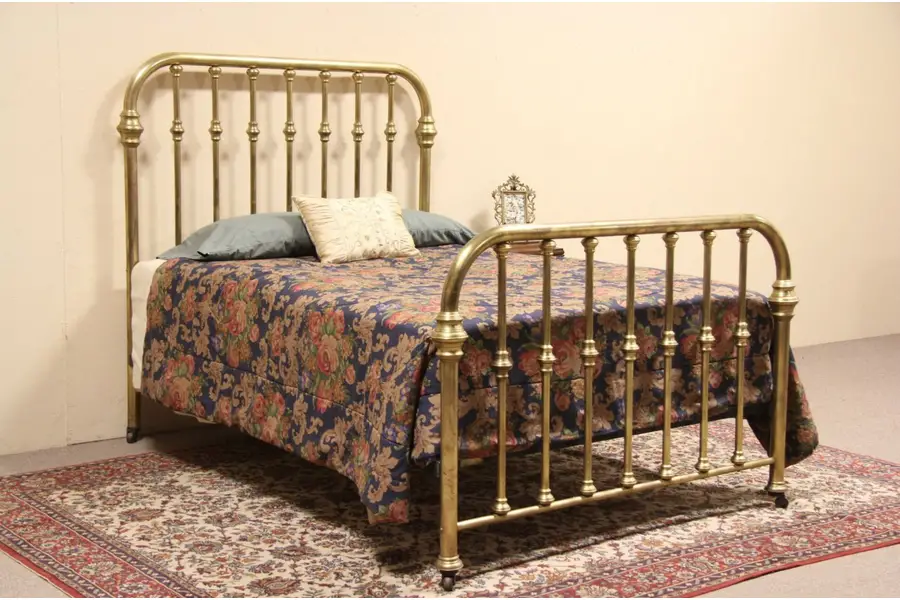 Photo of Brass Beds of Virginia Vintage Queen Size Bed