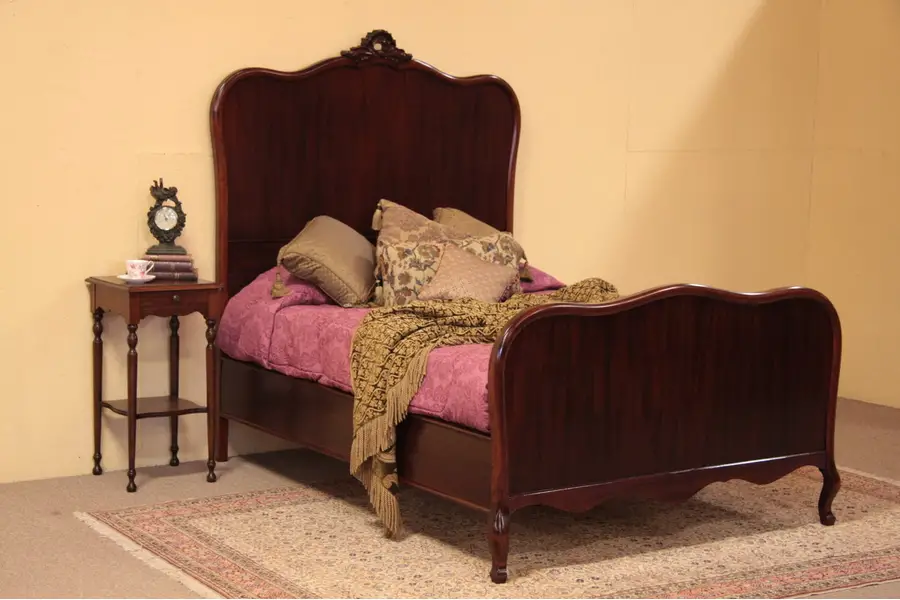 Photo of Mahogany Full or Double Antique Bed