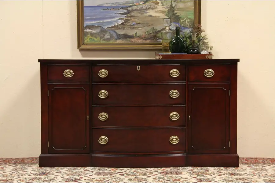 Photo of Traditional Mahogany 1940's Sideboard Buffet