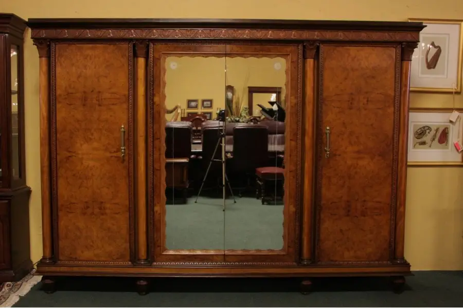 Photo of Classical Antique Armoire with Mirrors