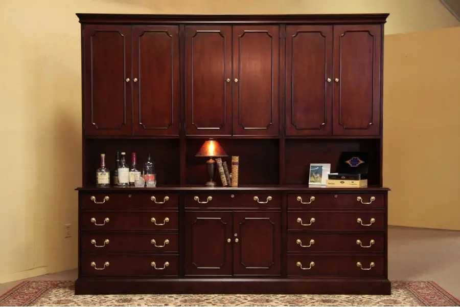 Photo of Councill Executive Credenza, File & Bookcase