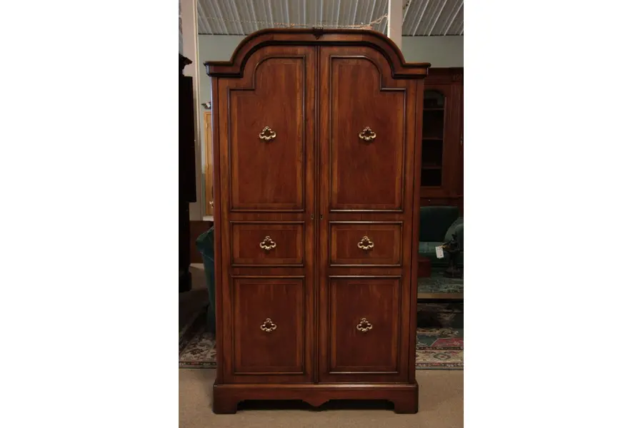 Photo of Kittinger Revolving Armoire, Dressing Mirror