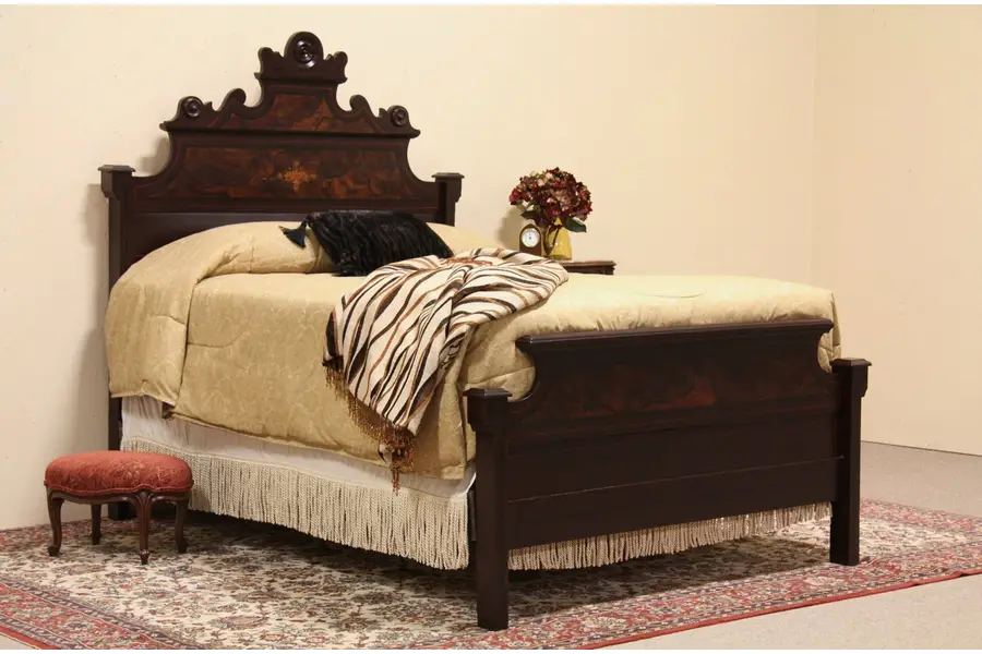 Photo of Victorian Hand Painted Cottage Bed