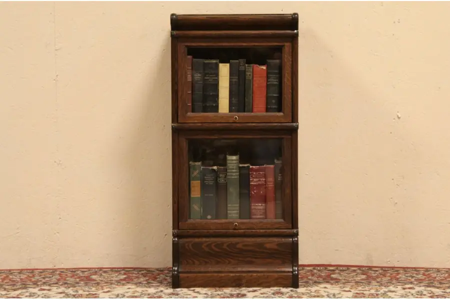 Photo of Antique Macey Stacking Bookcase-Rare Size