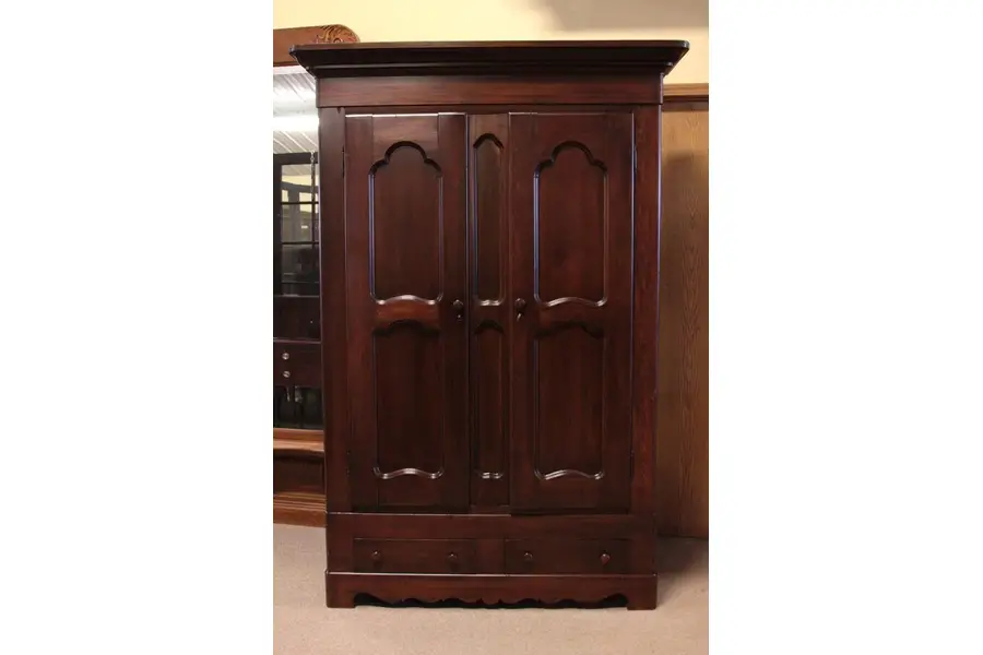 Photo of Victorian Civil War Era 1860's Armoire or Wardrobe