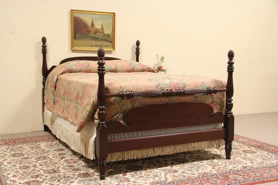 Photo of Pineapple Poster Full Size 1925 Mahogany Bed