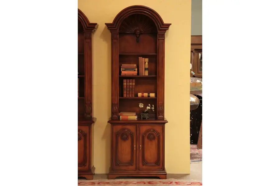 Photo of Carved Shell Bookcase or Curio Cabinet