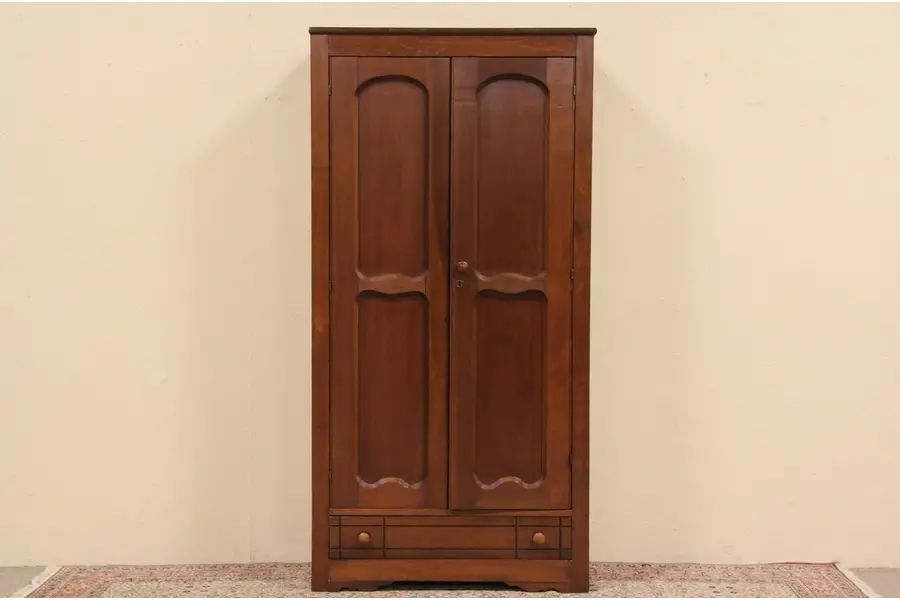 Photo of Country Victorian 1890 Armoire or Wardrobe