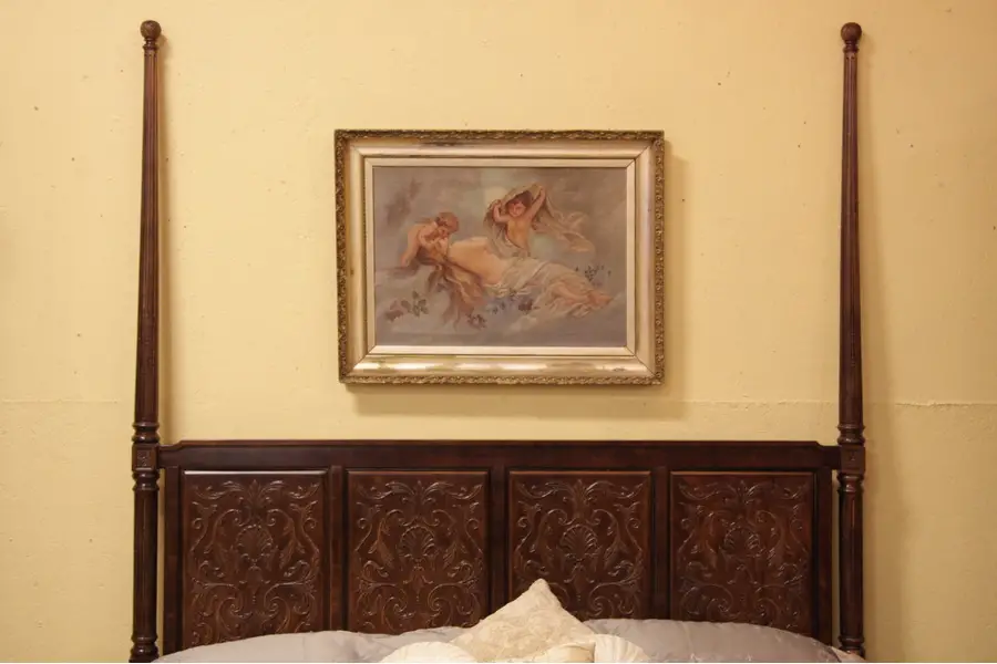 Photo of Henredon Villa Borghese King Size Headboard