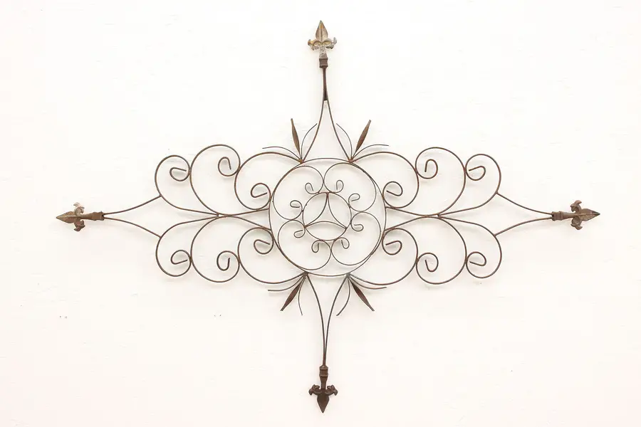 Photo of Farmhouse Architectural Salvage Wall Hanging Iron Fragment